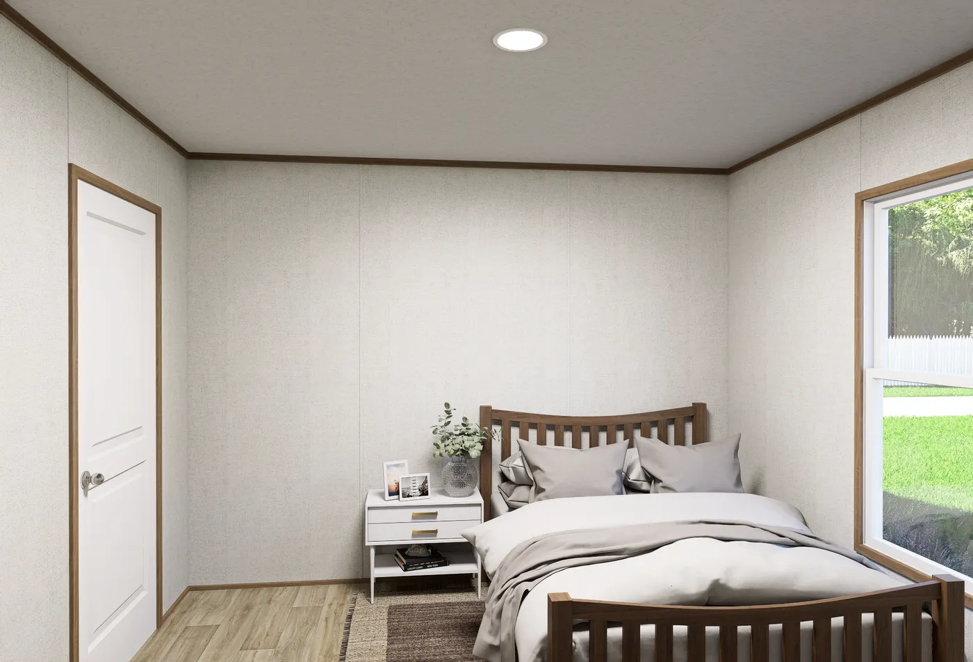 The HAVEN  28X60 Exterior. This Manufactured Mobile Home features 3 bedrooms and 2 baths.