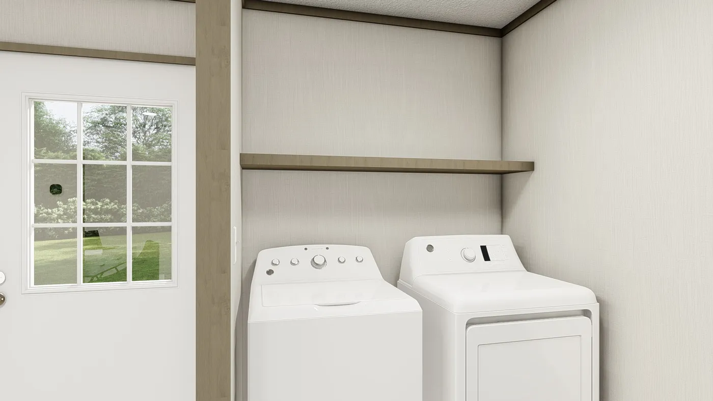 The SNOWCAP Exterior. This Manufactured Mobile Home features 4 bedrooms and 2 baths.