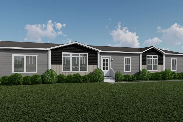 The THE ATLAS Exterior. This Manufactured Mobile Home features 4 bedrooms and 3 baths.
