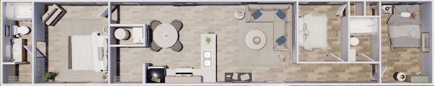 3D floor plan