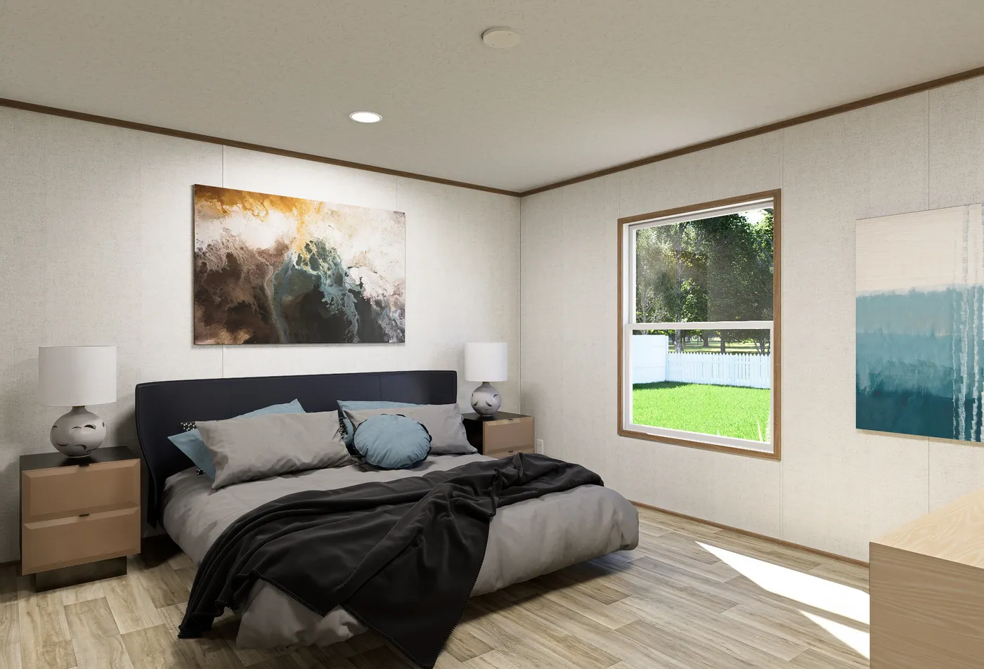 The ELEMENT Exterior. This Manufactured Mobile Home features 3 bedrooms and 2 baths.