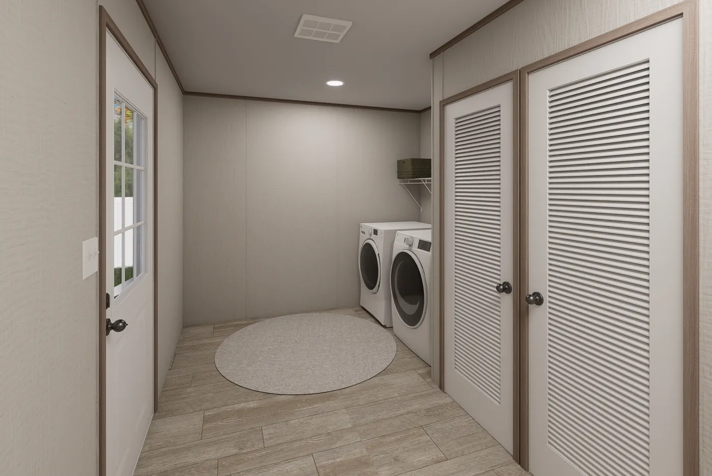 The ULTRA FLEX JEWEL Exterior. This Manufactured Mobile Home features 3 bedrooms and 2 baths.