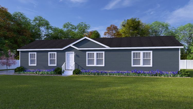 The TOMPKINS BLVD/6428-MS029-1 SEC Exterior. This Manufactured Mobile Home features 3 bedrooms and 2 baths.