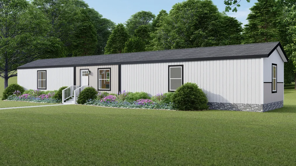 The SYDNEY Exterior. This Manufactured Mobile Home features 3 bedrooms and 2 baths.