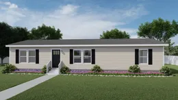 The THE REVEAL Exterior with Mist Vinyl. This Manufactured Mobile Home features 3 bedrooms and 2 baths.