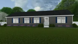 The PLATINUM 6401 MOD Exterior. This Modular Home features 3 bedrooms and 2 baths.
