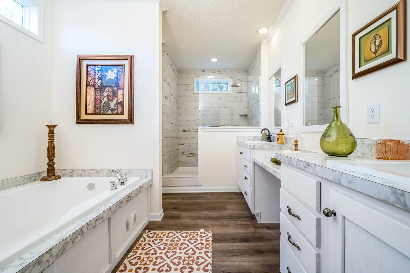 The 3447 CAROLINA Exterior. This Modular Home features 3 bedrooms and 2 baths.