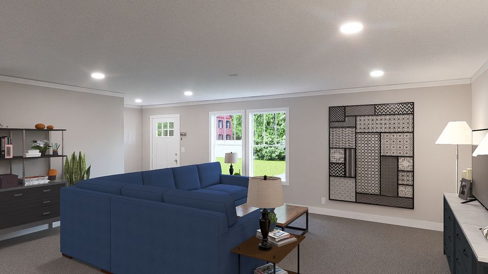 The LIMELIGHT Exterior. This Manufactured Mobile Home features 3 bedrooms and 2 baths.