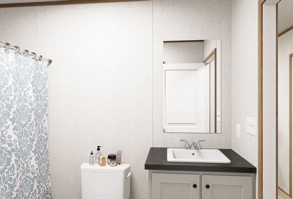The HAVEN Exterior. This Manufactured Mobile Home features 3 bedrooms and 2 baths.