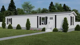 The POLO Exterior. This Manufactured Mobile Home features 2 bedrooms and 1 bath.