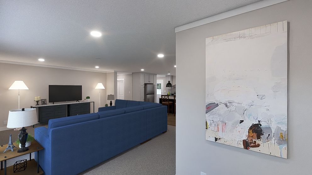 The LIMELIGHT Exterior. This Manufactured Mobile Home features 3 bedrooms and 2 baths.