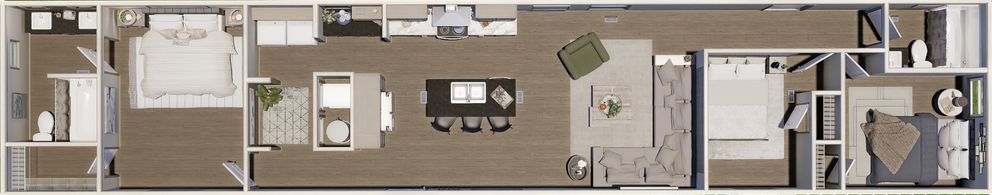 3D floor plan