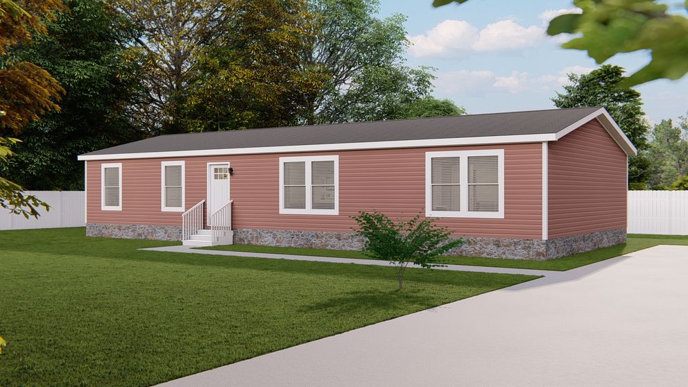 The 6028-E788 THE PULSE Exterior. This Manufactured Mobile Home features 4 bedrooms and 2 baths.
