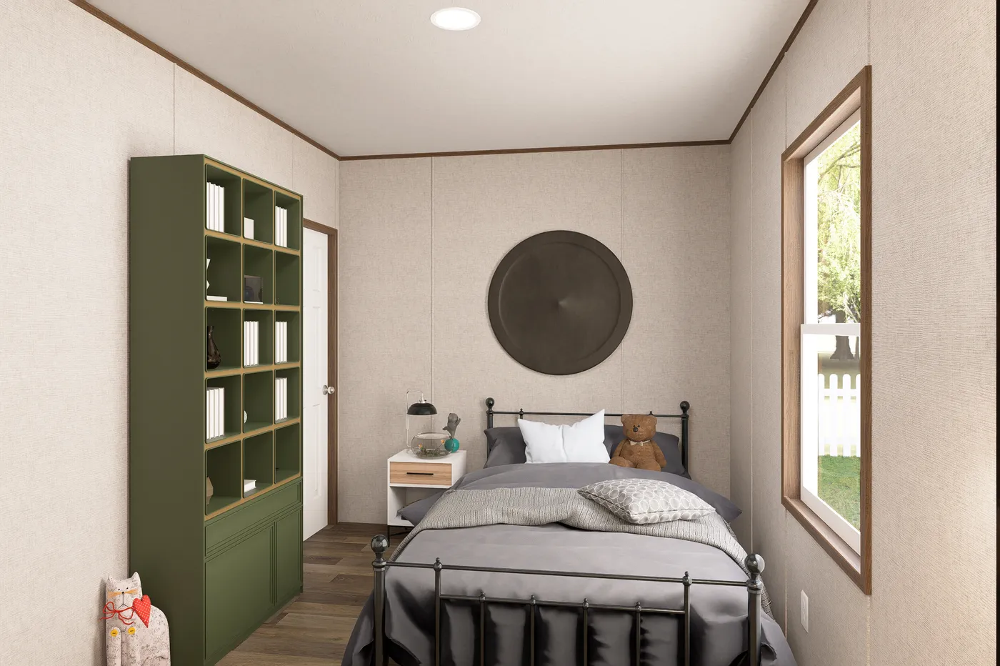 The DOGWOOD Exterior. This Manufactured Mobile Home features 2 bedrooms and 2 baths.