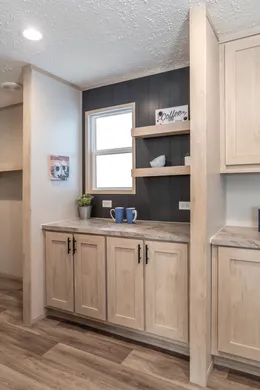 The DE SOTO 28X48 Exterior. This Manufactured Mobile Home features 3 bedrooms and 2 baths.
