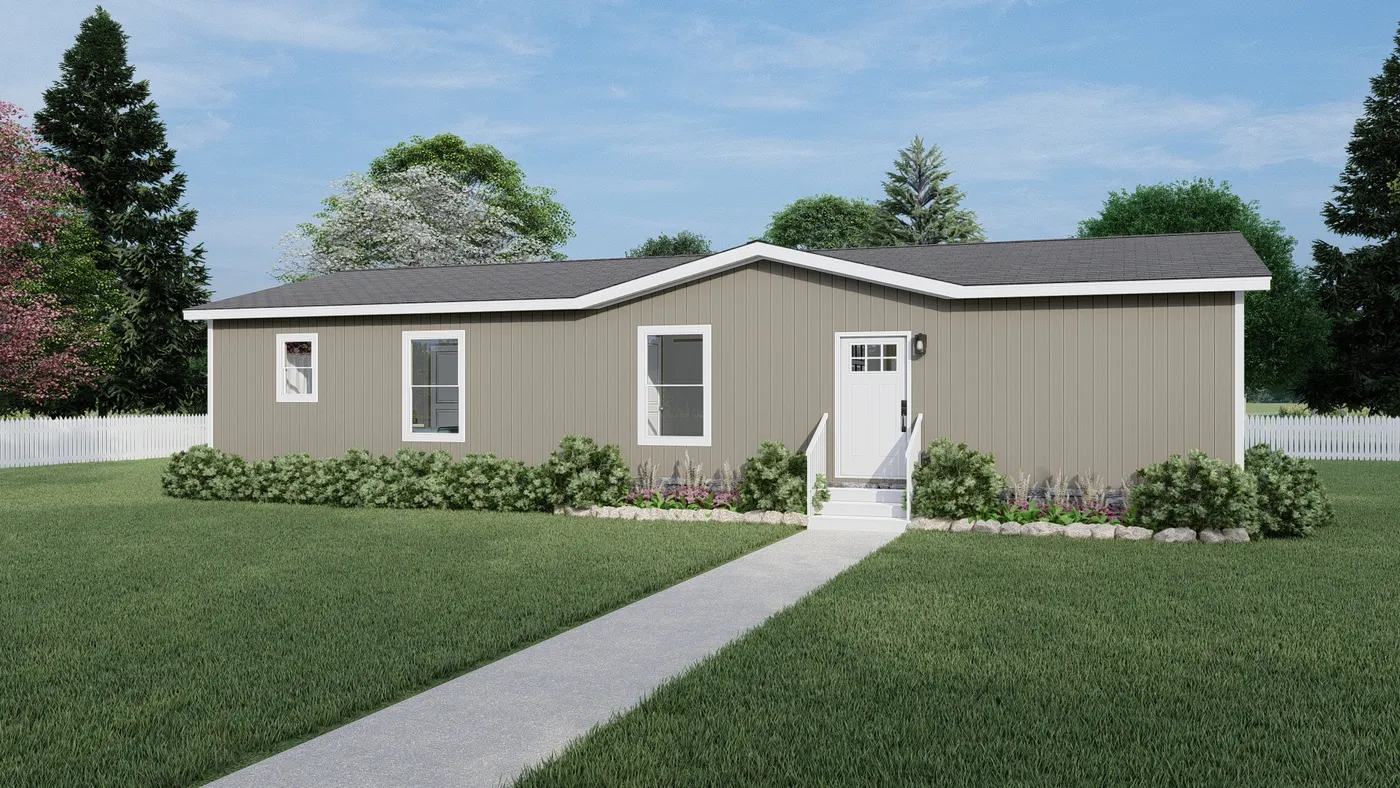 Basic - Stonehenge. The COOK Exterior. This Manufactured Mobile Home features 3 bedrooms and 2 baths.