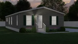 The ADIRONDACK 3628-236 Exterior. This Manufactured Mobile Home features 2 bedrooms and 1 bath.