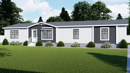 The EVERETT Exterior. This Manufactured Mobile Home features 4 bedrooms and 3 baths.