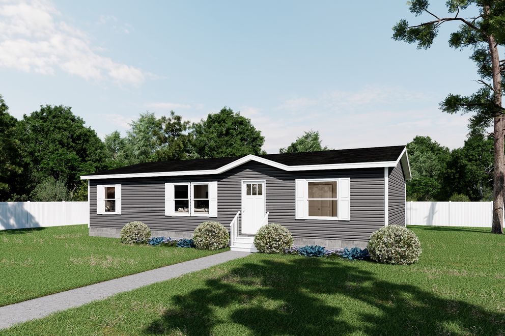 The ULTRA FLEX 48 Exterior. This Manufactured Mobile Home features 3 bedrooms and 2 baths.