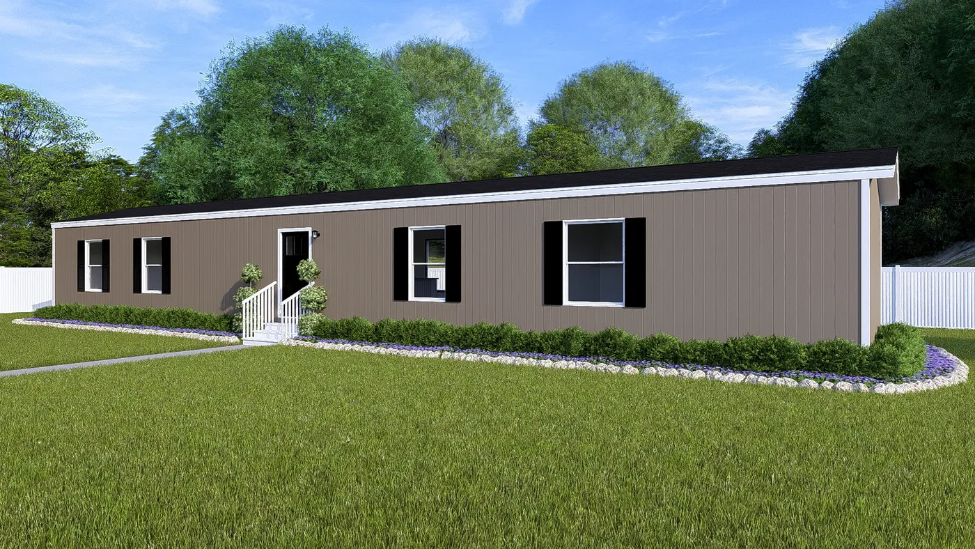 The BALANCE Exterior in Clay. This Manufactured Mobile Home features 3 bedrooms and 2 baths.
