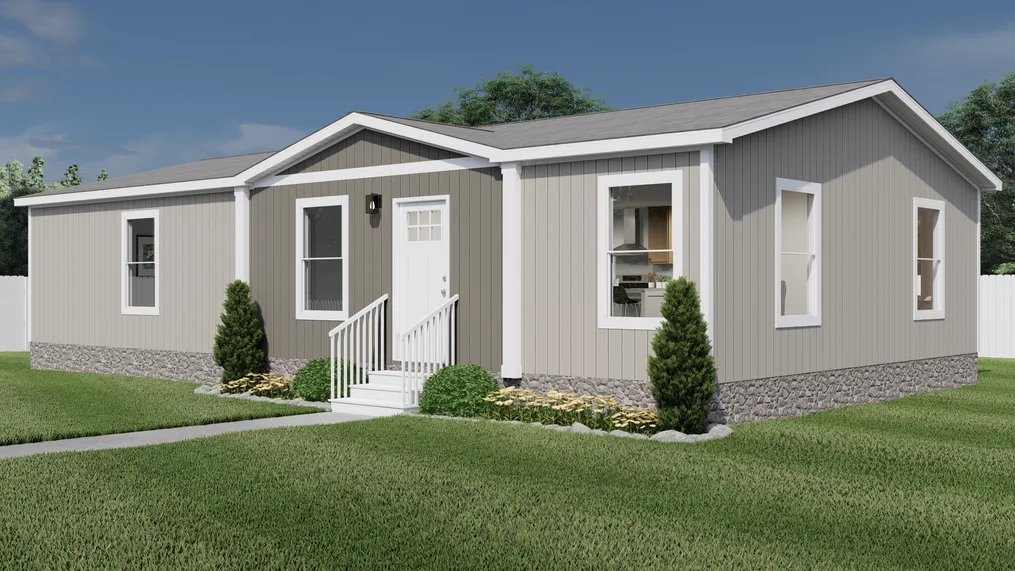 The CMH TEM2848-3A UNDER PRESSURE Exterior. This Manufactured Mobile Home features 3 bedrooms and 2 baths.