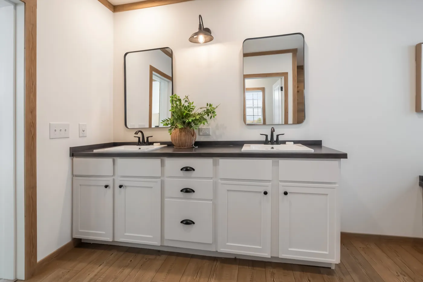 The THE REED Exterior. This Manufactured Mobile Home features 3 bedrooms and 2 baths.
