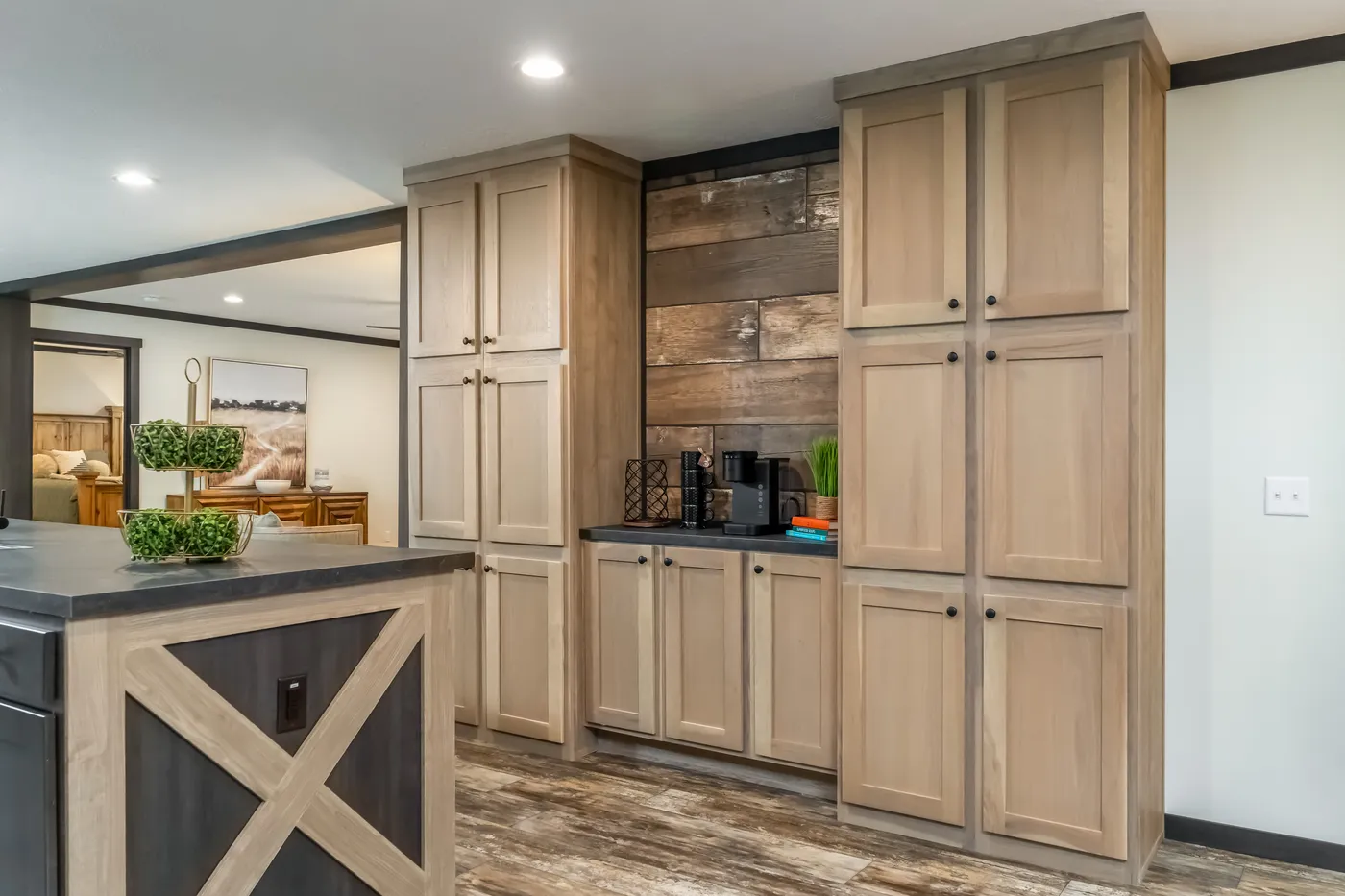 The BOUJEE LUX Exterior. This Manufactured Mobile Home features 4 bedrooms and 3 baths.