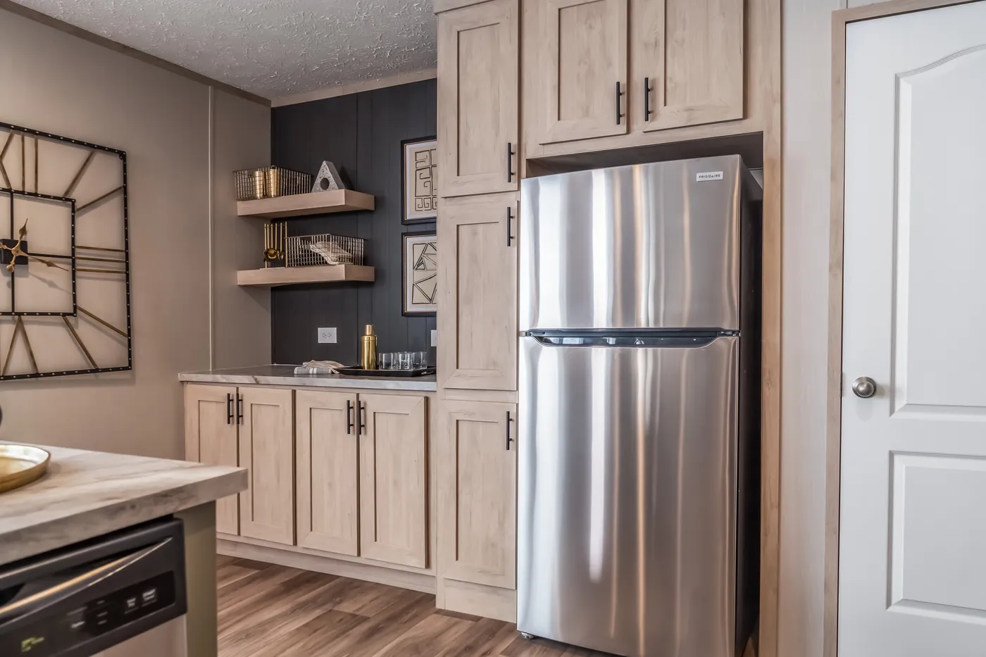 The RAINIER Exterior. This Manufactured Mobile Home features 4 bedrooms and 3 baths.