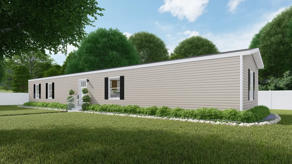 The BALANCE Exterior. This Manufactured Mobile Home features 3 bedrooms and 2 baths.