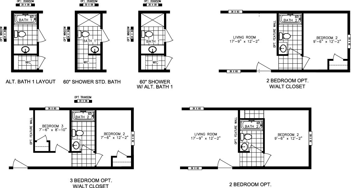 Floor Plan Options