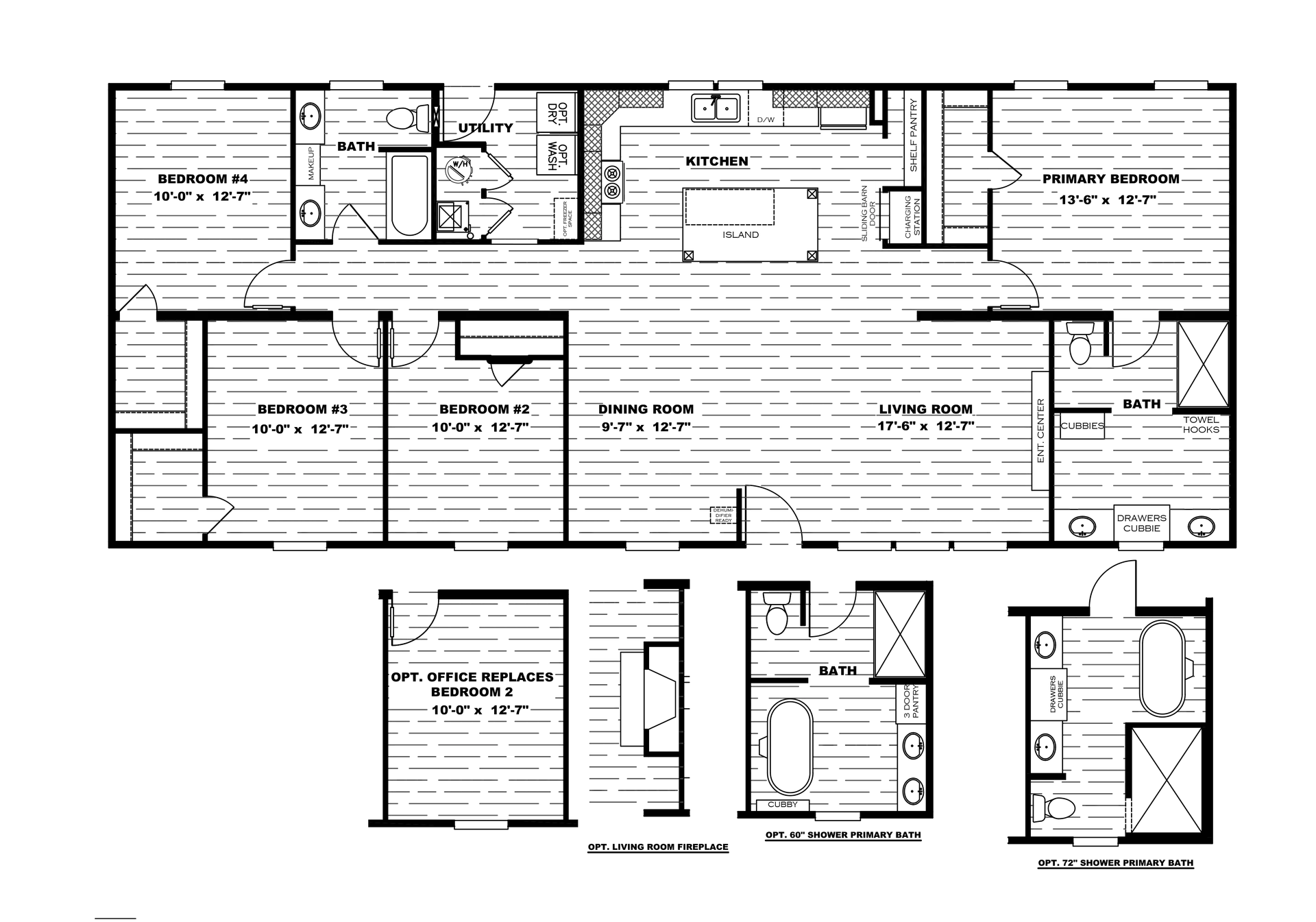 Island Breeze 64 Flooplan