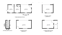 The TURQUOISE Floor Plan. This Manufactured Mobile Home features 2 bedrooms and 2 baths.