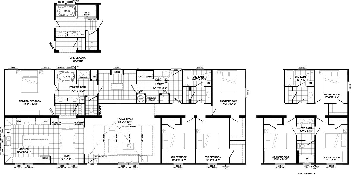 THE CAROLINA Floor Plan