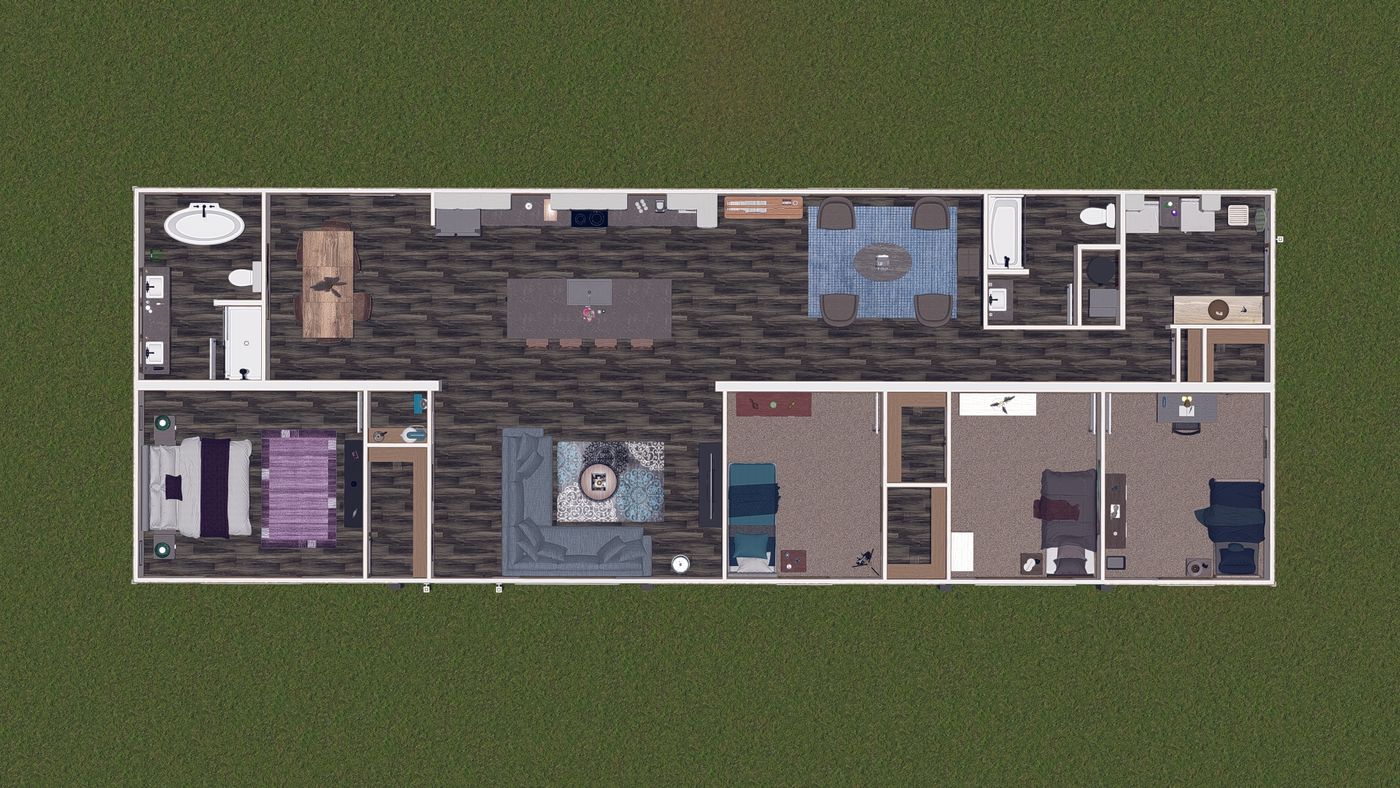 3D floor plan