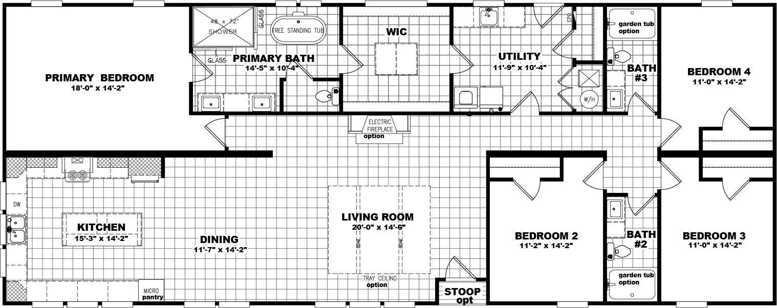 3458 The Raelyn Mod Flooplan