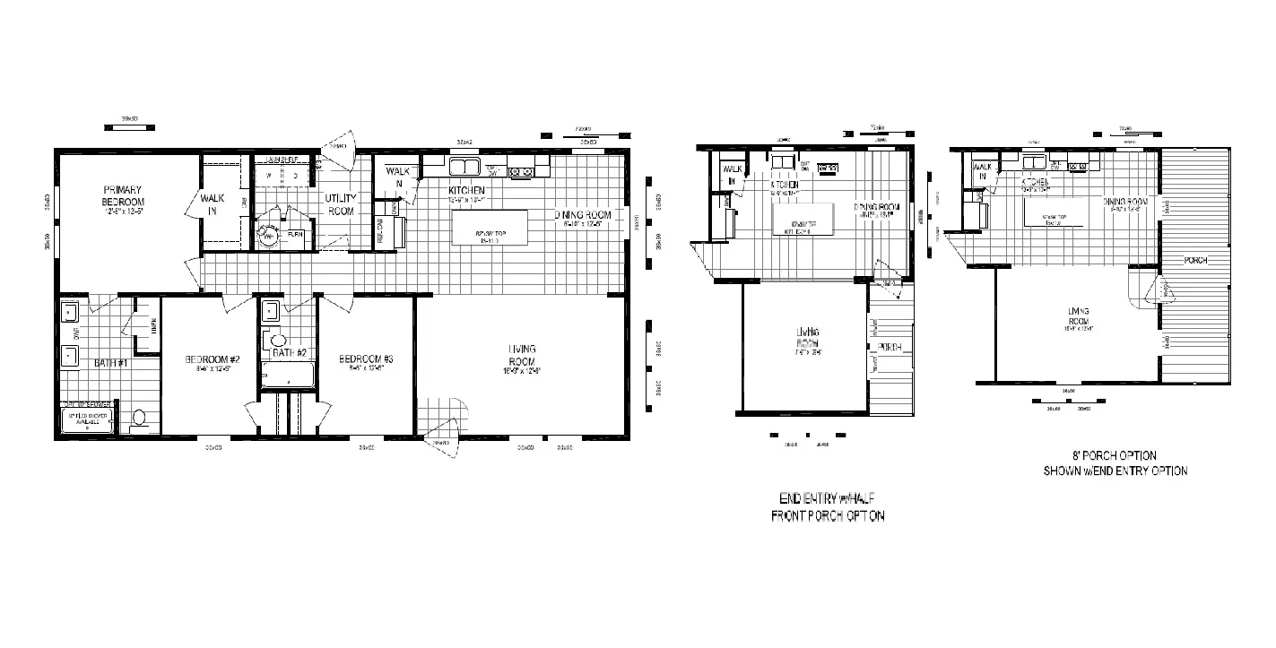Clayton Homes #16 Flooplan
