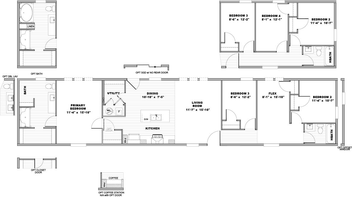 The Colossal floor plan