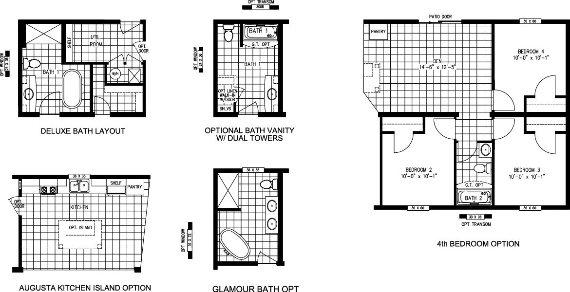Floor Plan Options