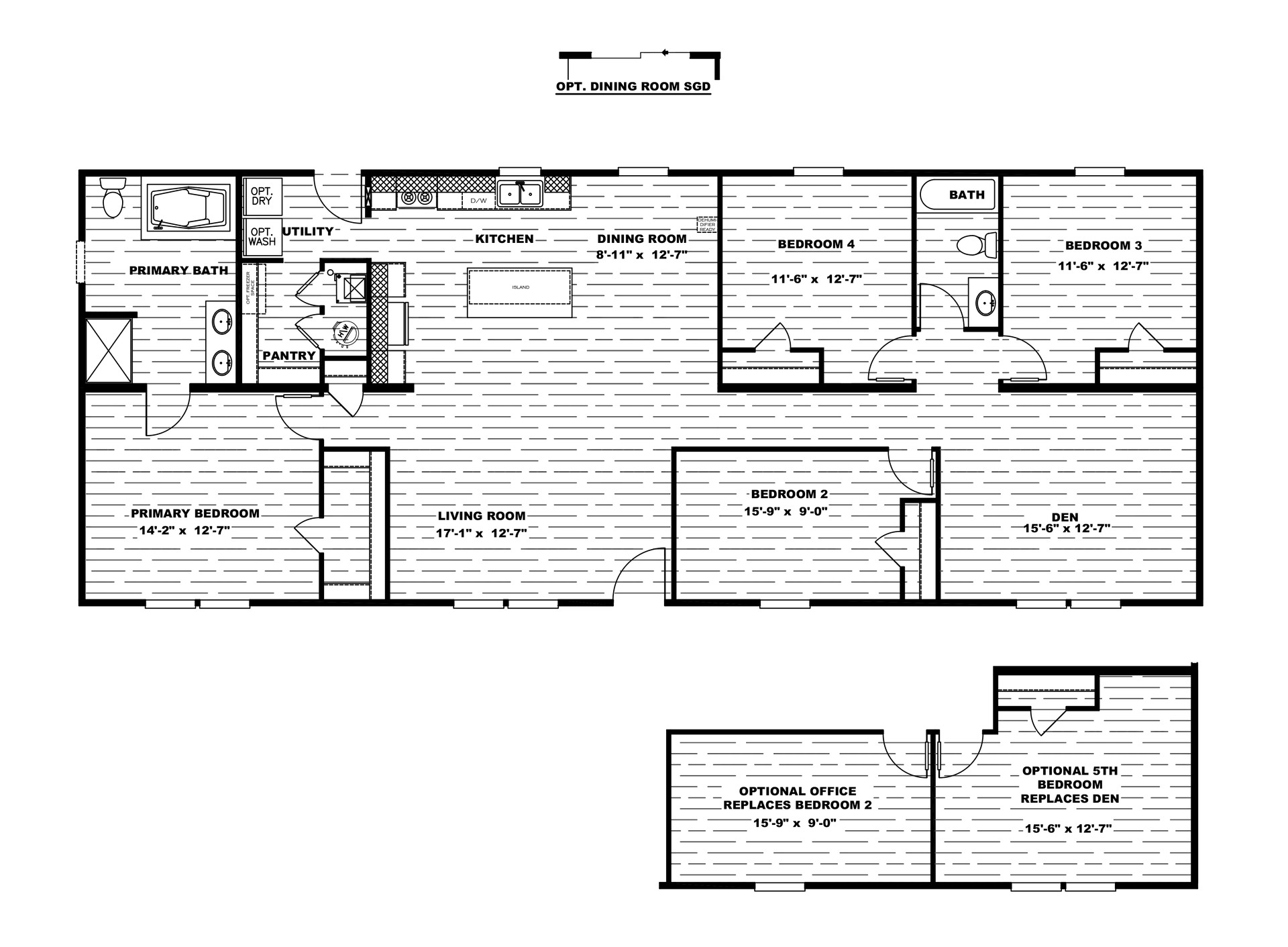 The Eagle 68 Flooplan