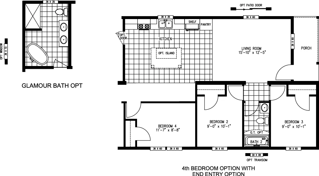 The MOONSTONE End Entry Options