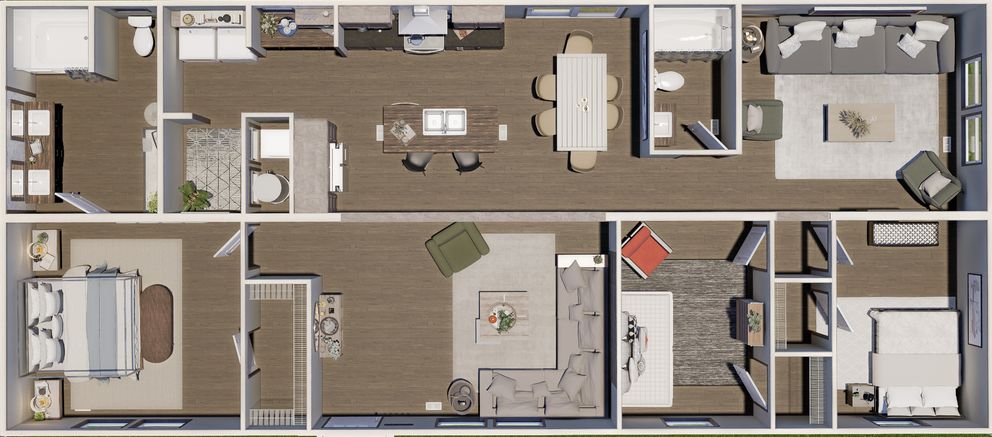 3D floor plan