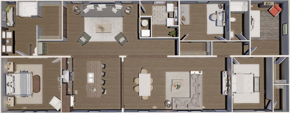 3D floor plan