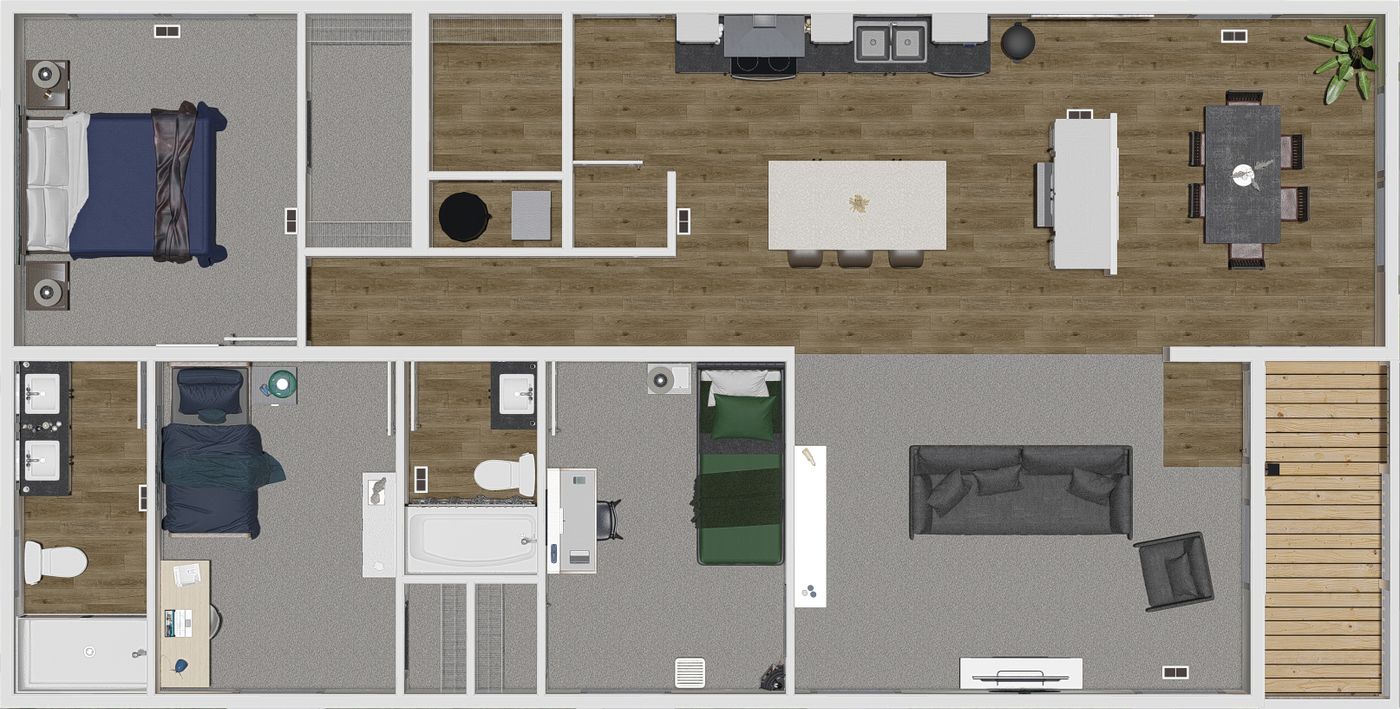 3D floor plan