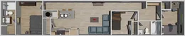 The GOOD VIBRATIONS Floor Plan. This Manufactured Mobile Home features 3 bedrooms and 2 baths.