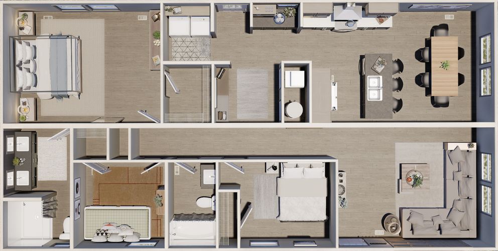 3D floor plan