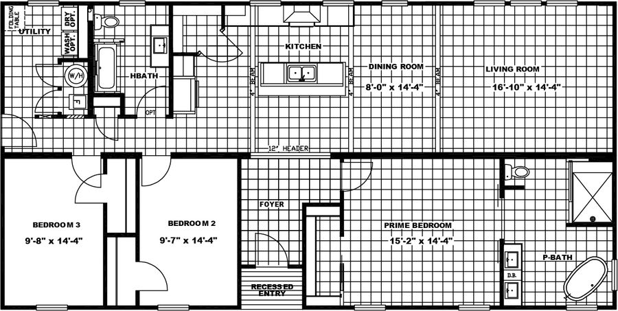 Freedom Farm House Floor Plan