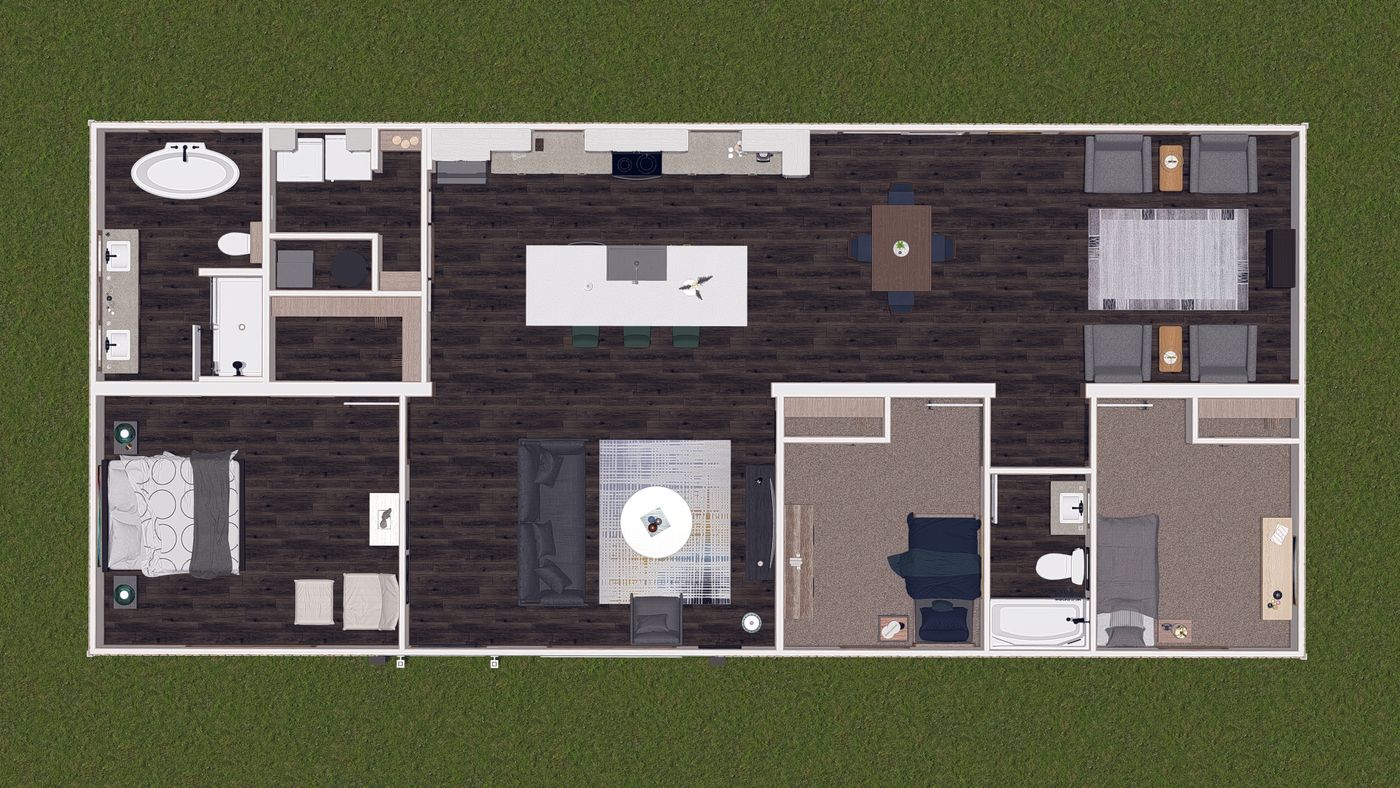 3D floor plan