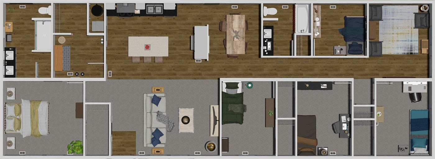 3D floor plan