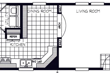 The K1676H Floor Plan. This Manufactured Mobile Home features 3 bedrooms and 2 baths.