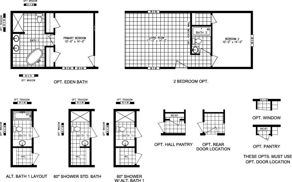 Floor Plan Options